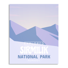 Charger l'image dans la galerie, Affiche « Exploration » du parc national de Sirmilik