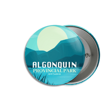 Load image into Gallery viewer, Algonquin Provincial Park of Ontario Pinback Button - Canada Untamed