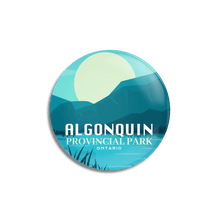 Load image into Gallery viewer, Algonquin Provincial Park of Ontario Pinback Button - Canada Untamed