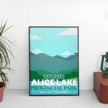 Load image into Gallery viewer, Alice Lake Provincial Park 'Explored' Poster - Canada Untamed