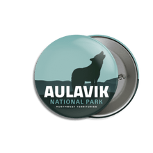 Load image into Gallery viewer, Aulavik National Park of Canada Pinback Button - Canada Untamed