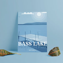 Load image into Gallery viewer, Bass Lake Provincial Park 'Explored' Poster - Canada Untamed