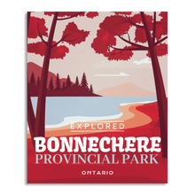 Load image into Gallery viewer, Bonnechere Provincial Park 'Explored' Poster - Canada Untamed