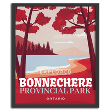 Load image into Gallery viewer, Bonnechere Provincial Park 'Explored' Poster - Canada Untamed