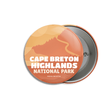 Charger l'image dans la galerie, Cape Breton Highlands National Park of Canada Pinback Button - Canada Untamed