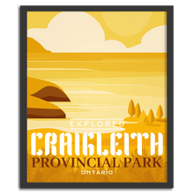 Load image into Gallery viewer, Craigleith Provincial Park 'Explored' Poster - Canada Untamed