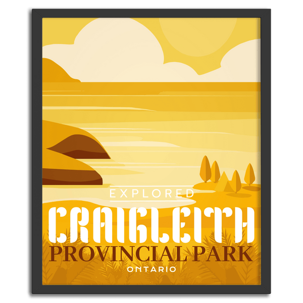 Craigleith Provincial Park 'Explored' Poster - Canada Untamed