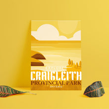 Load image into Gallery viewer, Craigleith Provincial Park 'Explored' Poster - Canada Untamed