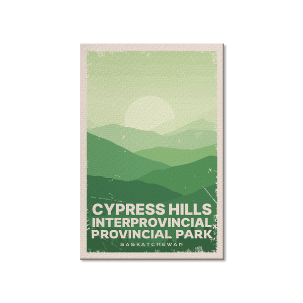 Cypress Hills Saskatchewan Provincial Park Postcard - Canada Untamed