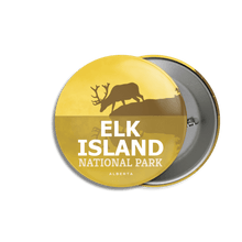 Charger l'image dans la galerie, Elk Island National Park of Canada Pinback Button - Canada Untamed