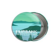 Load image into Gallery viewer, Fairbank Provincial Park of Ontario Pinback Button - Canada Untamed