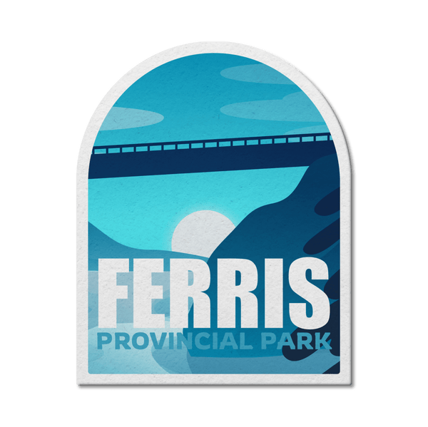 Ferris Ontario Provincial Park Waterproof Vinyl Sticker - Canada Untamed