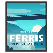 Load image into Gallery viewer, Ferris Provincial Park 'Explored' Poster - Canada Untamed