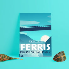 Load image into Gallery viewer, Ferris Provincial Park 'Explored' Poster - Canada Untamed