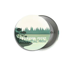 Load image into Gallery viewer, Finlayson Point Provincial Park of Ontario Pinback Button - Canada Untamed