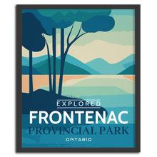 Load image into Gallery viewer, Frontenac Provincial Park 'Explored' Poster - Canada Untamed