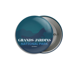 Load image into Gallery viewer, Grands-Jardins National Park of Quebec Pinback Button - Canada Untamed