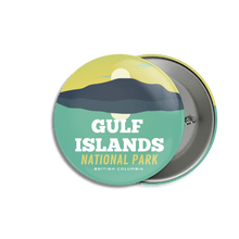 Load image into Gallery viewer, Gulf Islands National Park of Canada Pinback Button - Canada Untamed