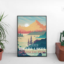 Load image into Gallery viewer, Joffre Lakes Provincial Park 'Explored' Poster - Canada Untamed
