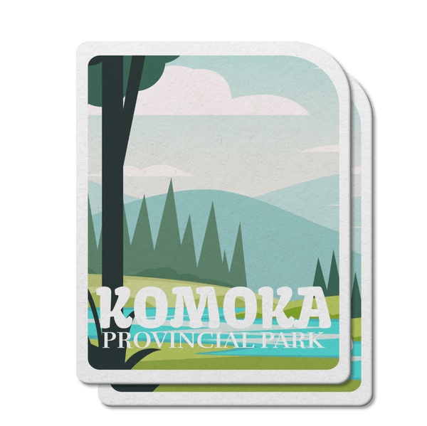 Komoka Ontario Provincial Park Waterproof Vinyl Sticker - Canada Untamed