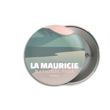 Load image into Gallery viewer, La Mauricie National Park of Canada Pinback Button - Canada Untamed