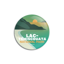 Load image into Gallery viewer, Lac-Témiscouata National Park of Quebec Pinback Button - Canada Untamed