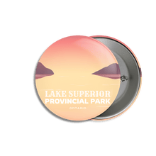 Load image into Gallery viewer, Lake Superior Provincial Park of Ontario Pinback Button - Canada Untamed
