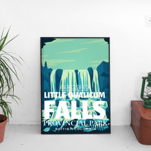 Load image into Gallery viewer, Little Qualicum Falls Provincial Park 'Explored' Poster - Canada Untamed