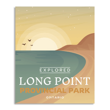 Load image into Gallery viewer, Long Point Provincial Park 'Explored' Poster - Canada Untamed