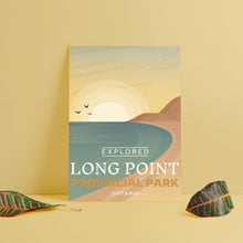 Load image into Gallery viewer, Long Point Provincial Park 'Explored' Poster - Canada Untamed