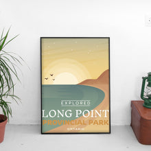 Load image into Gallery viewer, Long Point Provincial Park 'Explored' Poster - Canada Untamed