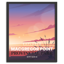 Load image into Gallery viewer, MacGregor Point Provincial Park 'Explored' Poster - Canada Untamed