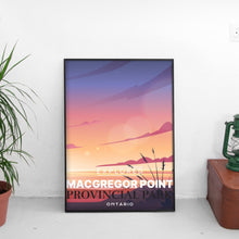 Load image into Gallery viewer, MacGregor Point Provincial Park 'Explored' Poster - Canada Untamed