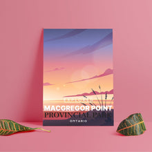 Load image into Gallery viewer, MacGregor Point Provincial Park 'Explored' Poster - Canada Untamed