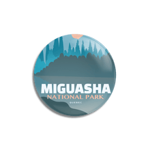 Load image into Gallery viewer, Miguasha National Park of Quebec Pinback Button - Canada Untamed
