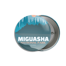Load image into Gallery viewer, Miguasha National Park of Quebec Pinback Button - Canada Untamed