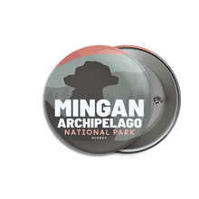 Load image into Gallery viewer, Mingan Archipelago National Park of Canada Pinback Button - Canada Untamed