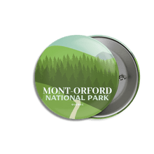 Load image into Gallery viewer, Mont-Orford National Park of Quebec Pinback Button - Canada Untamed