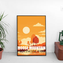 Load image into Gallery viewer, Moose Mountain Provincial Park 'Explored' Poster - Canada Untamed
