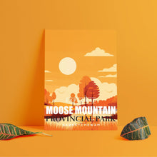 Load image into Gallery viewer, Moose Mountain Provincial Park 'Explored' Poster - Canada Untamed