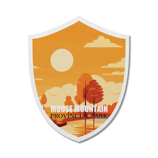 Moose Mountain Saskatchewan Provincial Park Waterproof Vinyl Sticker - Canada Untamed