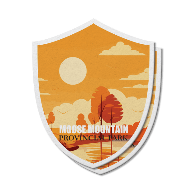 Moose Mountain Saskatchewan Provincial Park Waterproof Vinyl Sticker - Canada Untamed