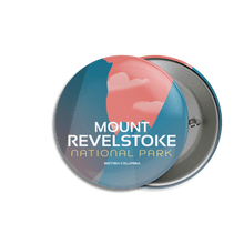 Load image into Gallery viewer, Mount Revelstoke National Park of Canada Pinback Button - Canada Untamed