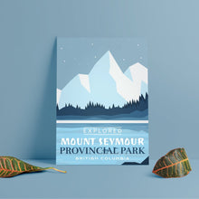Load image into Gallery viewer, Mount Seymour Provincial Park 'Explored' Poster - Canada Untamed