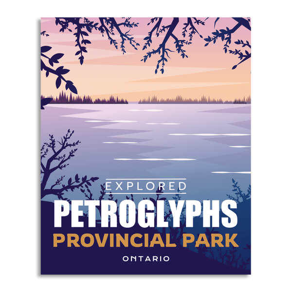 Petroglyphs Provincial Park 'Explored' Poster - Canada Untamed