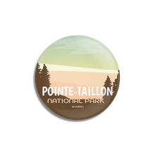 Charger l'image dans la galerie, Pointe-Taillon National Park of Quebec Pinback Button - Canada Untamed