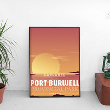 Load image into Gallery viewer, Port Burwell Provincial Park 'Explored' Poster - Canada Untamed