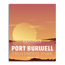 Load image into Gallery viewer, Port Burwell Provincial Park 'Explored' Poster - Canada Untamed