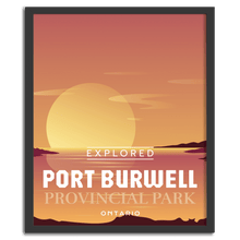 Load image into Gallery viewer, Port Burwell Provincial Park 'Explored' Poster - Canada Untamed