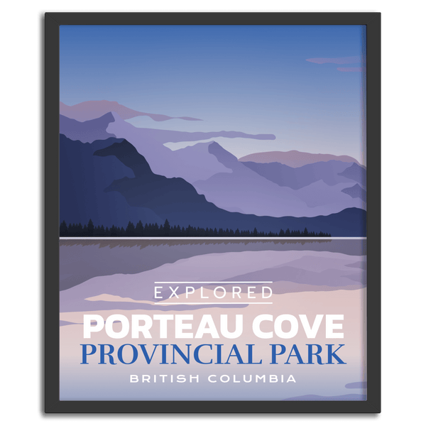 Porteau Cove Provincial Park 'Explored' Poster - Canada Untamed